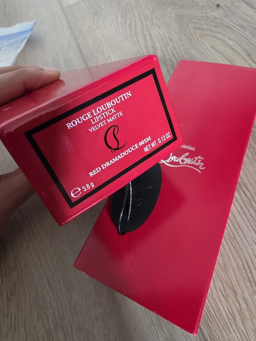 Christian Louboutin Rouge Louboutin Velvet Matte Lipstick  Red Dramadouce 005M